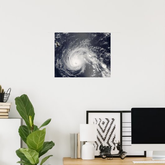 Hurricane Flossie Poster (Thuiskantoor)