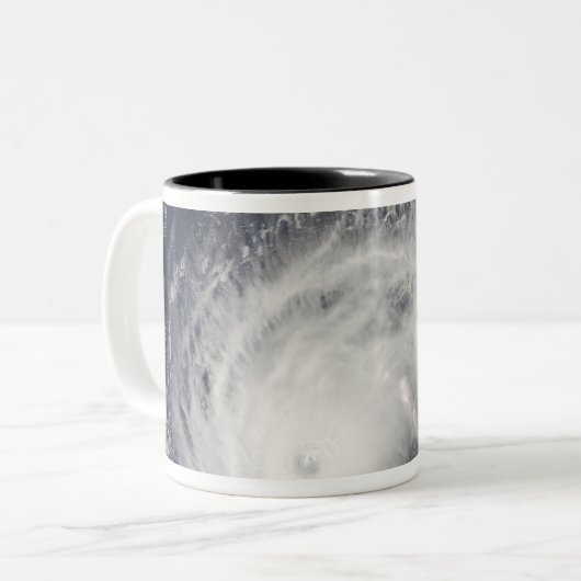 Hurricane Flossie Tweekleurige Koffiemok (Voorkant links)