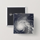 Hurricane Flossie Vierkante Button 5,1 Cm (Voorkant /achterkant)