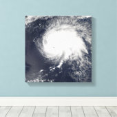 Hurricane Gordon Canvas Afdruk (Insitu (Houten vloer))