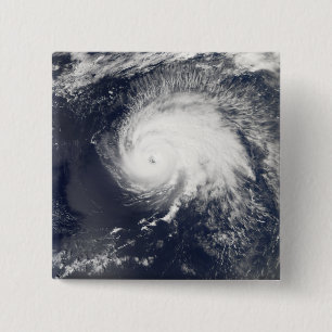 Hurricane Gordon Vierkante Button 5,1 Cm