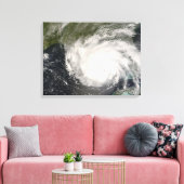 Hurricane Gustav Canvas Afdruk (Insitu (Woonkamer))