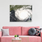 Hurricane Gustav Canvas Afdruk (Insitu (Woonkamer))