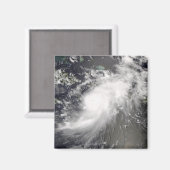 Hurricane Gustav over Hispaniola Magneet (Voorkant / Achterkant)