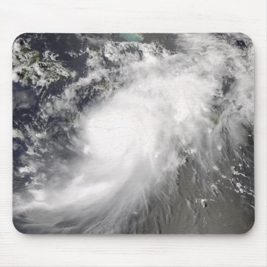 Hurricane Gustav over Hispaniola Muismat (Voorkant)