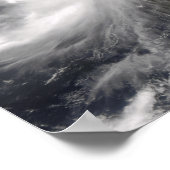 Hurricane Gustav over Hispaniola Poster (Hoek)