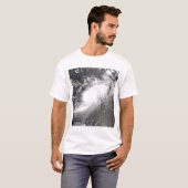 Hurricane Gustav over Hispaniola T-shirt (Voorkant volledig)