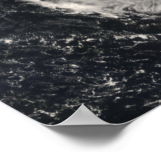 Hurricane Gustav Poster (Hoek)