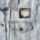 Hurricane Gustav Vierkante Button 5,1 Cm (In situ)
