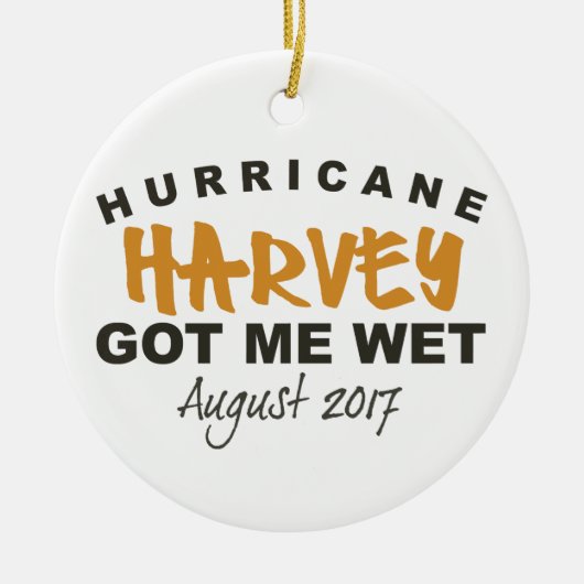 Hurricane Harvey Texas 2017 Keramisch Ornament (Voorkant)