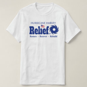 Hurricane Harvey Texas Relief Fund Inspanning T-sh T-shirt