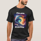 Hurricane Helene Survivor Florida Storm T-shirt (Voorkant)