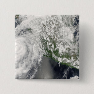 Hurricane Henriette Vierkante Button 5,1 Cm