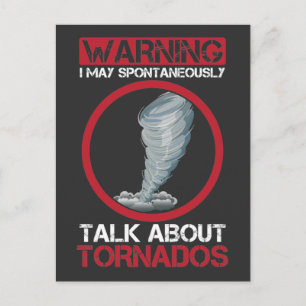 Hurricane Hunter Weather storm Briefkaart