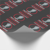 Hurricane Hunter Weather storm Cadeaupapier (Hoek)