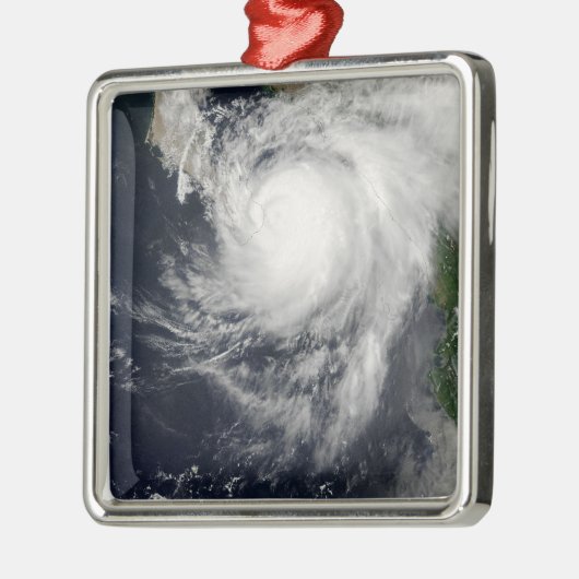Hurricane Ignacio Metalen Ornament (Links)
