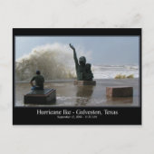 Hurricane Ike Briefkaart (Voorkant)