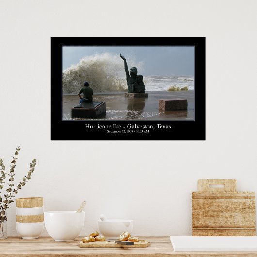 Hurricane Ike Poster (Keuken)