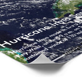 Hurricane Irma Afbeelding van Cudjoe Key, Florida Poster (Hoek)
