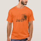 Hurricane Irma Survivor Florida 2017 Dark Shirt (Voorkant)