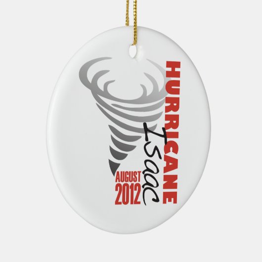Hurricane Isaac Survivor Keramisch Ornament (Rechts)