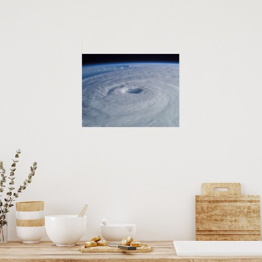 Hurricane Isabel from Space Poster (Keuken)