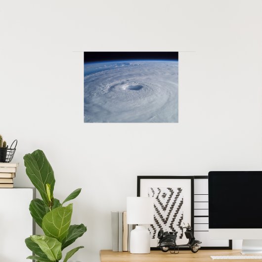 Hurricane Isabel from Space Poster (Thuiskantoor)