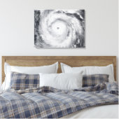 Hurricane Jangmi Canvas Afdruk (Insitu (Slaapkamer))