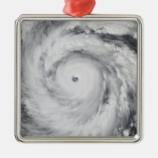 Hurricane Jangmi Metalen Ornament (Voorkant)