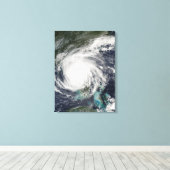 Hurricane Jeanne Canvas Afdruk (Insitu (Houten vloer))