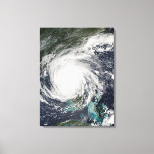 Hurricane Jeanne Canvas Afdruk