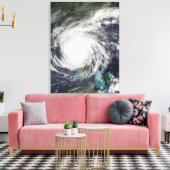 Hurricane Jeanne Canvas Afdruk (Insitu (Woonkamer))