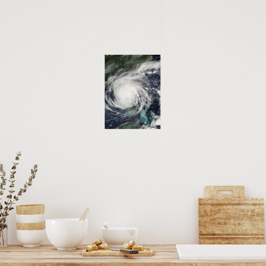 Hurricane Jeanne Poster (Keuken)