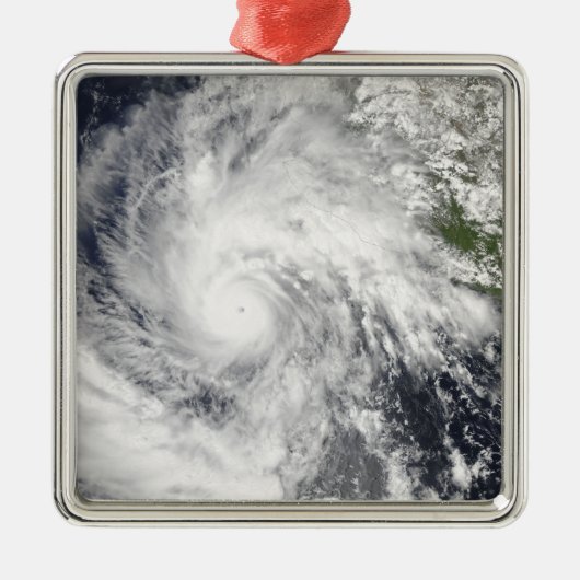 Hurricane Jimena Metalen Ornament (Voorkant)