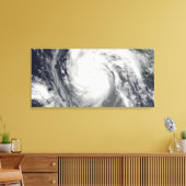 Hurricane Jimena nadert Baja California Canvas Afdruk (Insitu (Woonkamer))