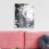 Hurricane Jimena over Baja California Canvas Afdruk (Insitu (Woonkamer))