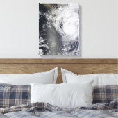 Hurricane Jimena over Baja California Canvas Afdruk (Insitu (Slaapkamer))