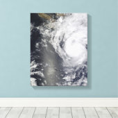 Hurricane Jimena over Baja California Canvas Afdruk (Insitu (Houten vloer))