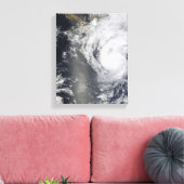 Hurricane Jimena over Baja California Canvas Afdruk (Insitu (Woonkamer))