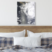 Hurricane Jimena over Baja California Canvas Afdruk (Insitu (Slaapkamer))