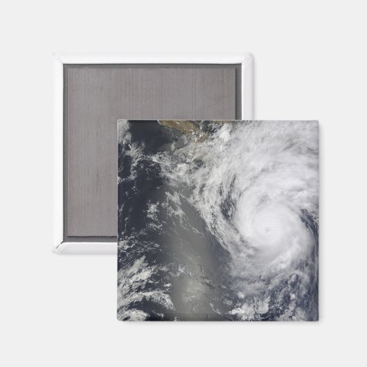 Hurricane Jimena over Baja California Magneet (Voorkant / Achterkant)