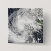 Hurricane Jimena Vierkante Button 5,1 Cm (Voorkant)
