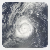Hurricane Julia Vierkante Sticker (Voorkant)