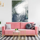 Hurricane Katrina Canvas Afdruk (Insitu (Woonkamer))