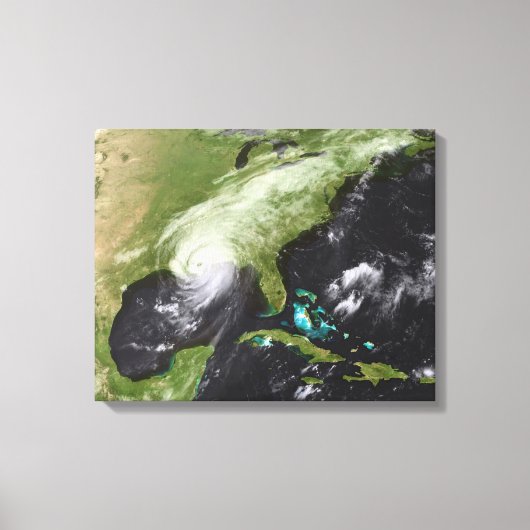 Hurricane Katrina Canvas Afdruk (Voorkant)