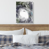 Hurricane Katrina Canvas Afdruk (Insitu (Slaapkamer))