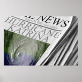 Hurricane Katrina Poster (Voorkant)