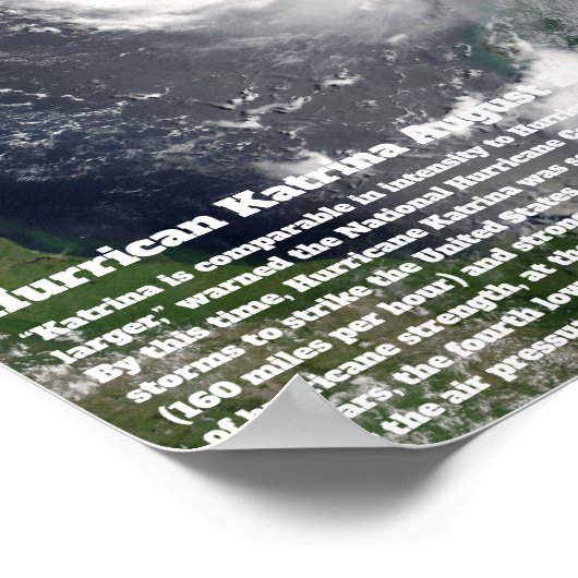 Hurricane Katrina Poster (Hoek)
