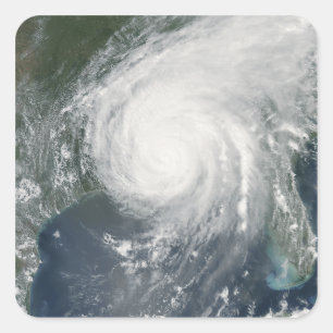 Hurricane Katrina Vierkante Sticker
