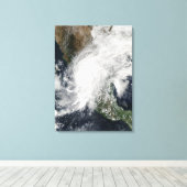 Hurricane Kenna Canvas Afdruk (Insitu (Houten vloer))
